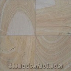 Camel Dust Sandstone Paving Pattern
