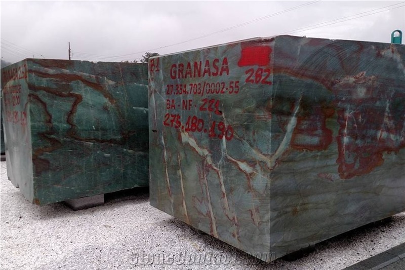 Jade Quartzite - Emerald Green Quartzite Blocks