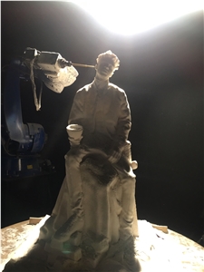White Marble Sculpture