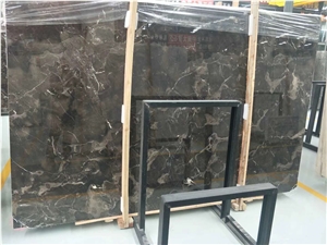 Best China Dark Emperador Marble Stone Slabs Tiles