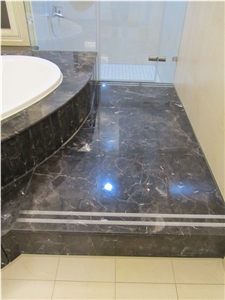 Best China Dark Emperador Marble Stone Slabs Tiles