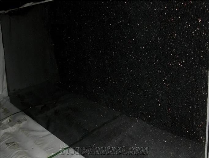 Black Star Galaxy Granite Polished Slabs&Tiles