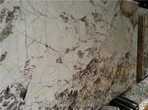 Brazil Blanc Du Blanc White Granite Polished Slabs