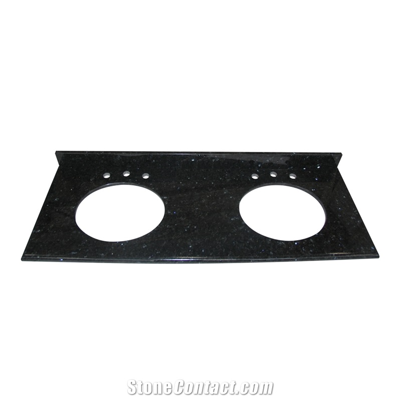 Brazil Emerald Green Granite Polished Countertops