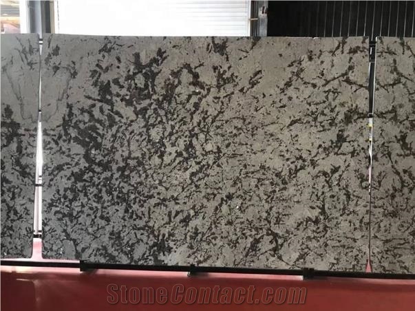 Brazil Snow Fall Granite Polished Big Slabs 2/3cm