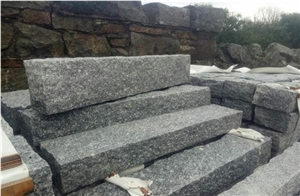 China G603 Pineapple Granite Landscaping Kerbstone
