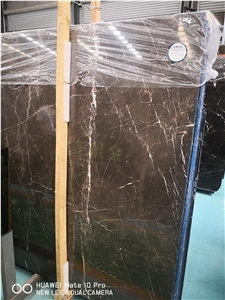 China Golden Vein Jade Marble Polished Slab Tile