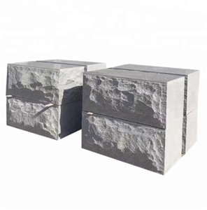 China Gray Granite G603 Natural Split Kerbstone