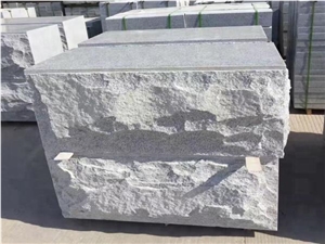 China Gray Granite G603 Natural Split Kerbstone