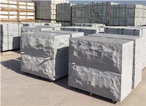China Gray Granite G603 Natural Split Kerbstone