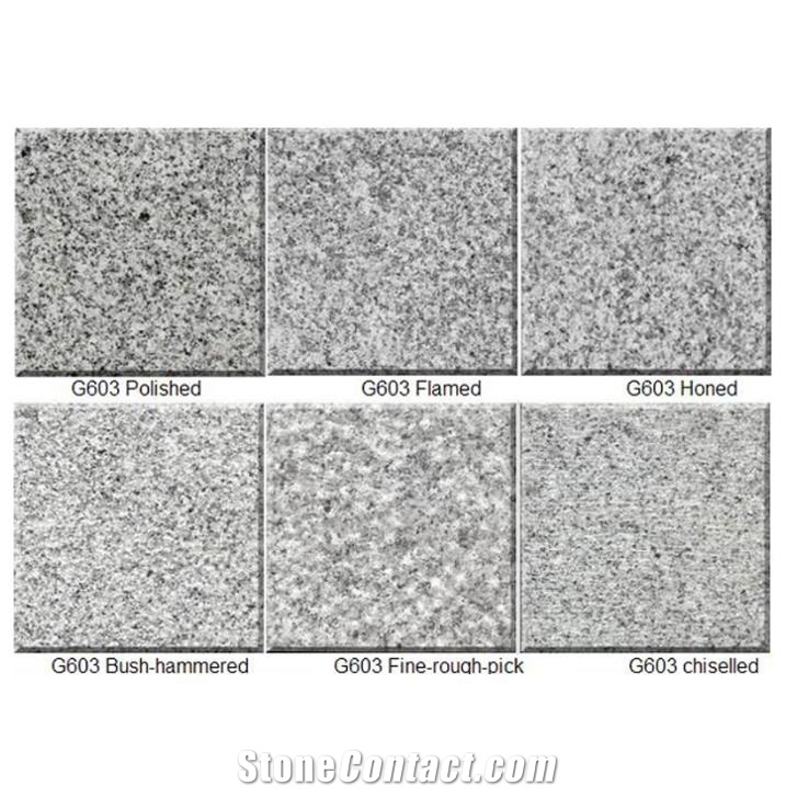 China Grey Granite G603 Paving Slabs & Tiles