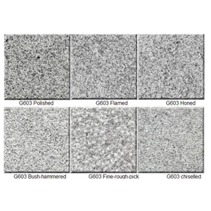 China Grey Granite G603 Paving Slabs & Tiles