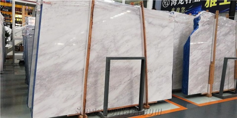China Oriental Eastern White Marble Slabs Tiles