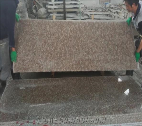 China Peach Red Granite G687 Polished Slabs&Tiles