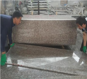 China Peach Red Granite G687 Polished Slabs&Tiles