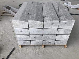 China Pink Pearl G617 Granite Flamed Curbstone
