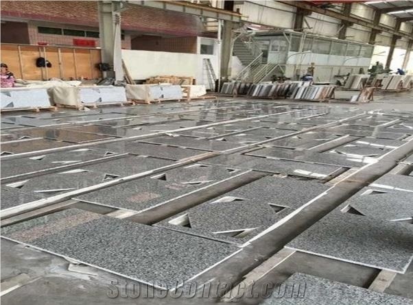 China Polish Swan White Granite Kitchen Countertop