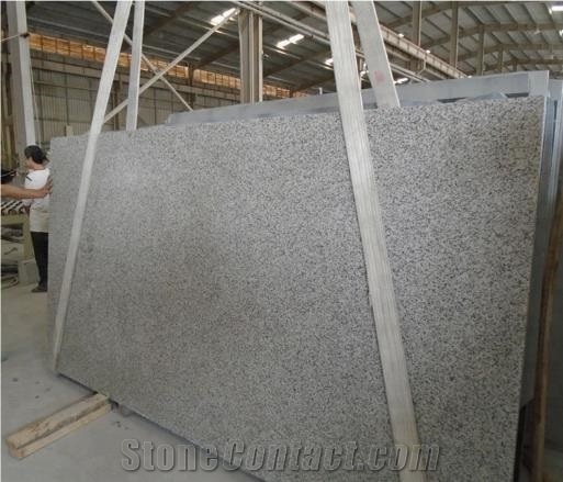 China Rice Grain White Granite G655 Slab&Tile
