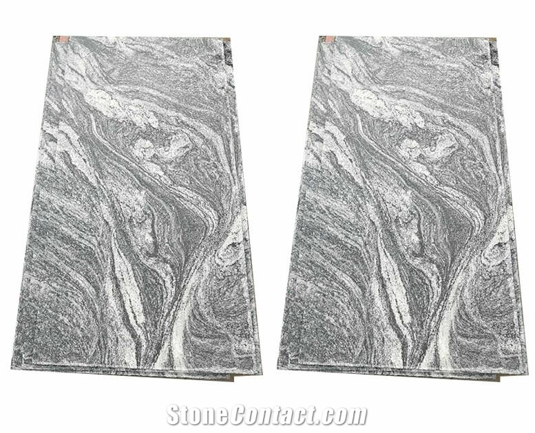 China Silver Clouds Granite Tiles for Floor Cover