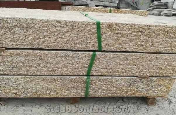 China Sunset Golden Granite G682 Yellow Kerbstone