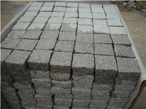 China Yellow Giallo Rust Granite Cube Stone Pavers