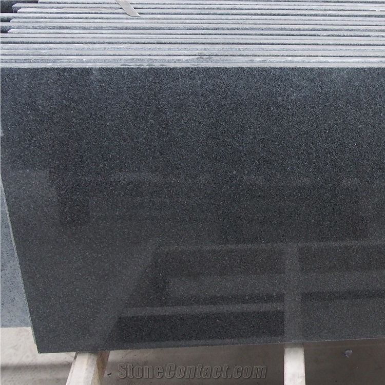 Chinese Black G654 Granite Polished Slab and Tiles