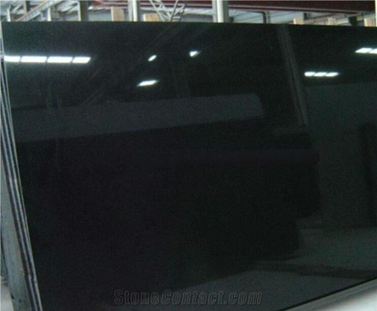 Chinese G332 Hebei Black Granite Slabs for Floor