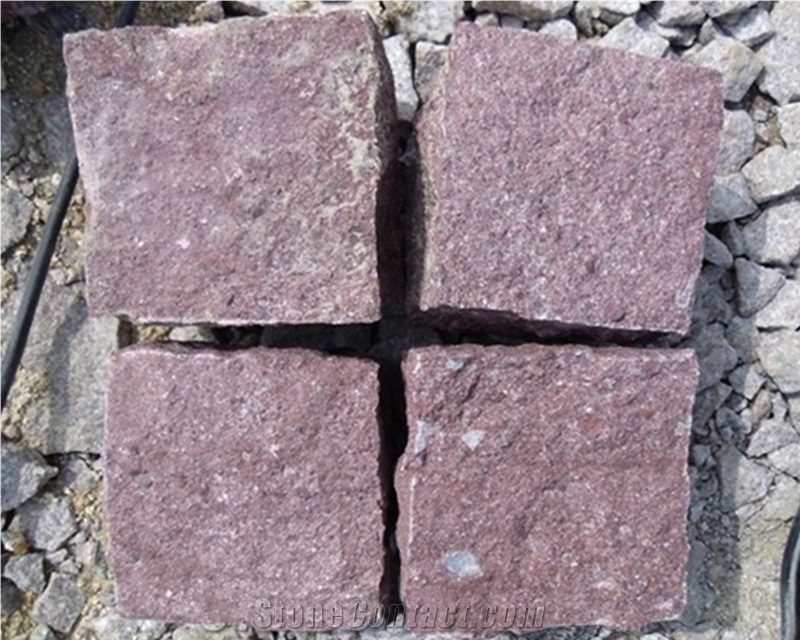 Chinese G562 Maple Red Granite Paver
