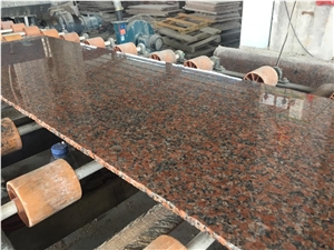Chinese Polished Feng Ye Red G4562 Granite Slab
