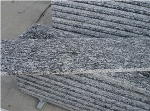 Chinese Spray White Granite Polished Slabs & Tiles
