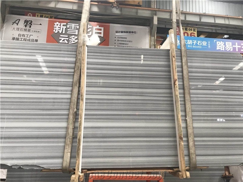 Classic Turkey Eqvator White Marmara Marble Slabs