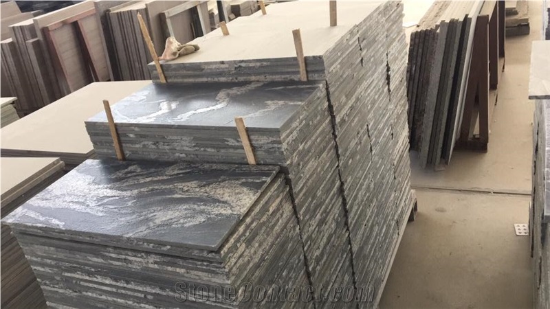 Cosmic Black Granite Floor & Wall Tiles & Slabs
