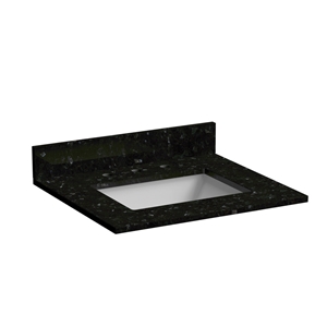Emerald Green Star Granite for Bathroom Vanity Top
