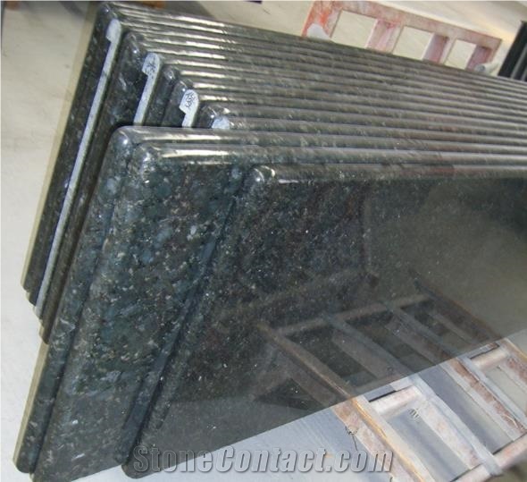 Emerald Pearl Green Granite Polished Slabs