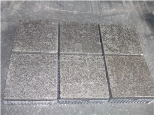 G3518 China Black Pearl Granite Flamed Cube Stone