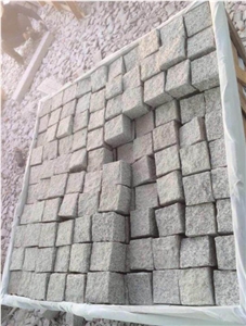 G603 Cube Stone Paving Granite Walkway Floor Tiles