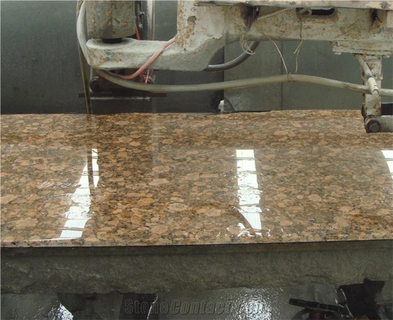Gold Giallo Fiorito Granite Polished Slabs&Tiles