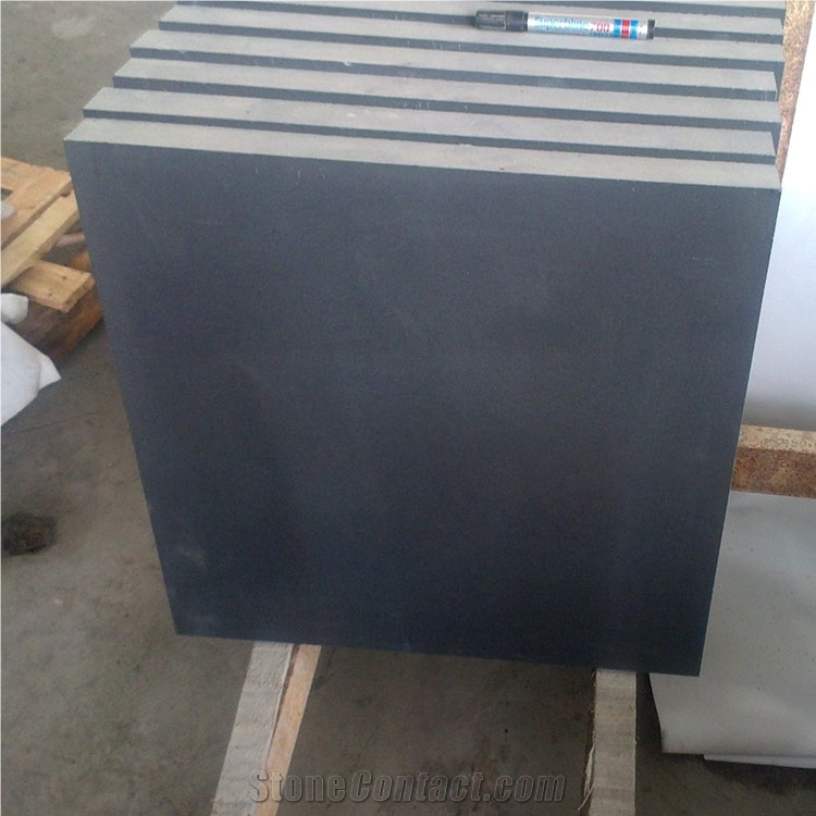 Honed Menggu Black Granite Tile,Mongolia Black Granite