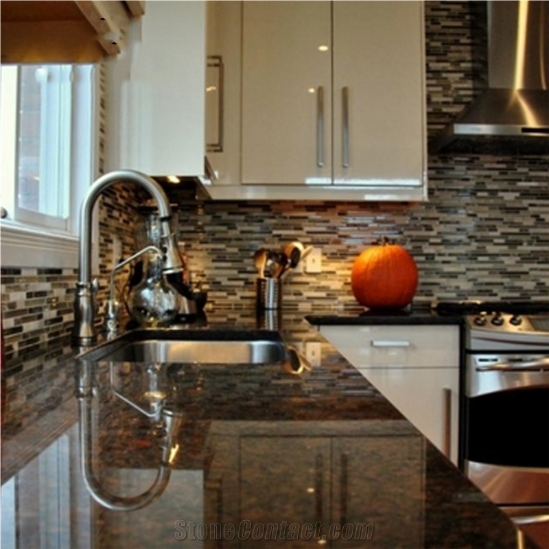 India Alliance Coffee Brown Granite Countertop