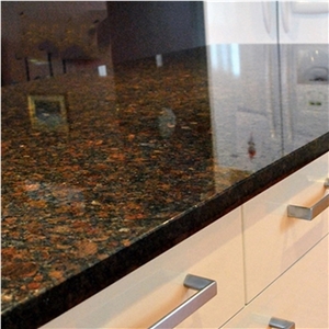 India Alliance Coffee Brown Granite Countertop