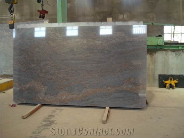 India Red Paradiso Classico Granite Polished Tile