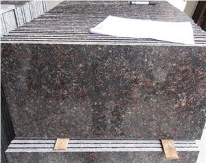 India Tan Brown Granite Polished Slabs 2/3cm