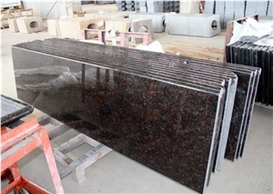India Tan Brown Granite Polished Slabs 2/3cm