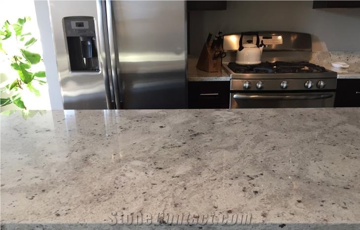 Indian River White Granite Polished Slabs&Tiles
