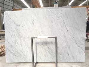 Italy Bianco Carrara White Marble Stone Slab Tiles
