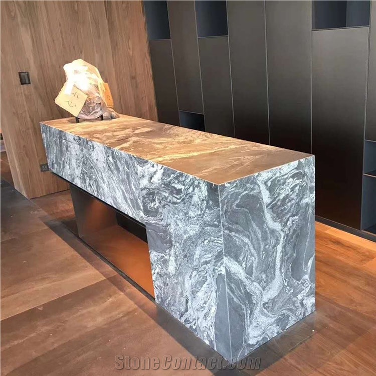 New Cosmic Black Fantasy Granite Slabs, Tiles