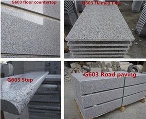 New G603 Light Grey Granite Bacuo White Stone