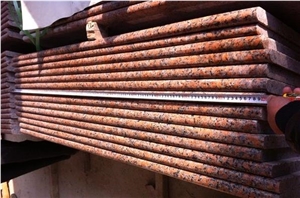 New Maple Red Granite Polish Tile Flooring & Liner