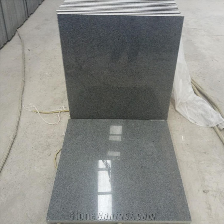 Non-Slip Dark Grey G654 Granite Tile