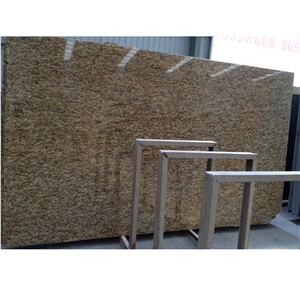 Polished Amarelo Santa Cecilia Granite Slabs